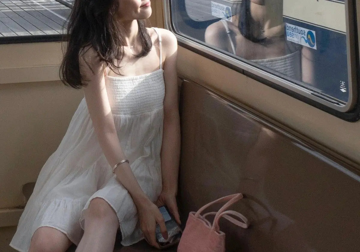White Spaghetti Strap Dresses Women French Style Backless Hotsweet Mini Casual Holiday Summer Female Temperament Ruffles Chic