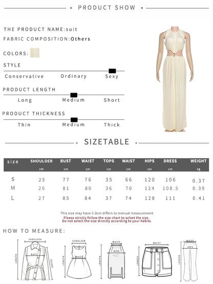 kliou Shirring Waistless Women Maxi Dresses Hipster Simple Sleeveless Splice O-neck Sheath Straight Robe Female Evening Frock