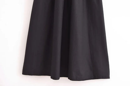 MUJER Black Pleated Long Dresses for Women Knitted Sleeveless Maxi Dress Woman Vintage Party Womens Dresses Spring Casual Dress