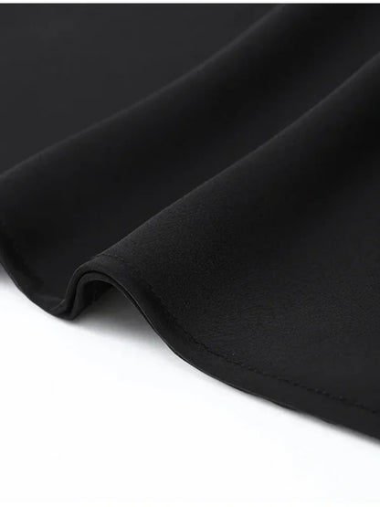 Sexy Square-neck Halter Mini Dress Women Pleated Sleeveless Backless High Waist Bodycon Dresses 2026 New Summer Lady Party Robe