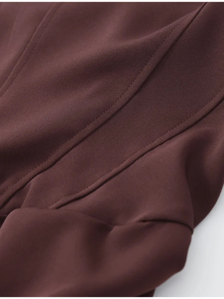 Sexy Square-neck Halter Mini Dress Women Pleated Sleeveless Backless High Waist Bodycon Dresses 2026 New Summer Lady Party Robe