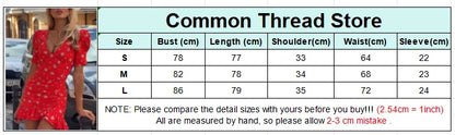 Chic Ruffle Print Slim Fit Dress Women Chic Flared sleeves V-neck Pleated Short Dresses 2026 Lady Summer Casual Daily Vestidos