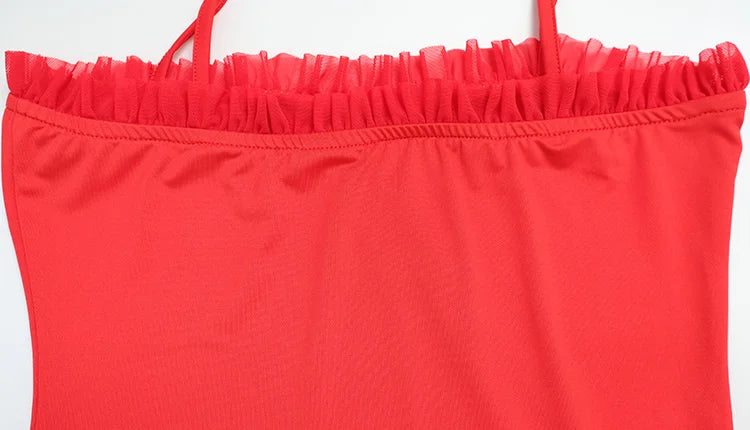 CNYISHE Camisoles Solid Sheath Elegant Fashion Women Dresses Irregular Hem Party Sexy Club Outifts Female Bodycon Fitness Robes