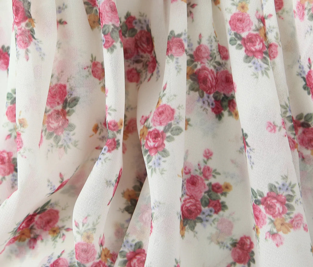 Boho Floral Print Ruffle Mini Dress Women Front Button Long Sleeve V Neck Spring Dresses 2025 Holiday Robe Short Vestidos