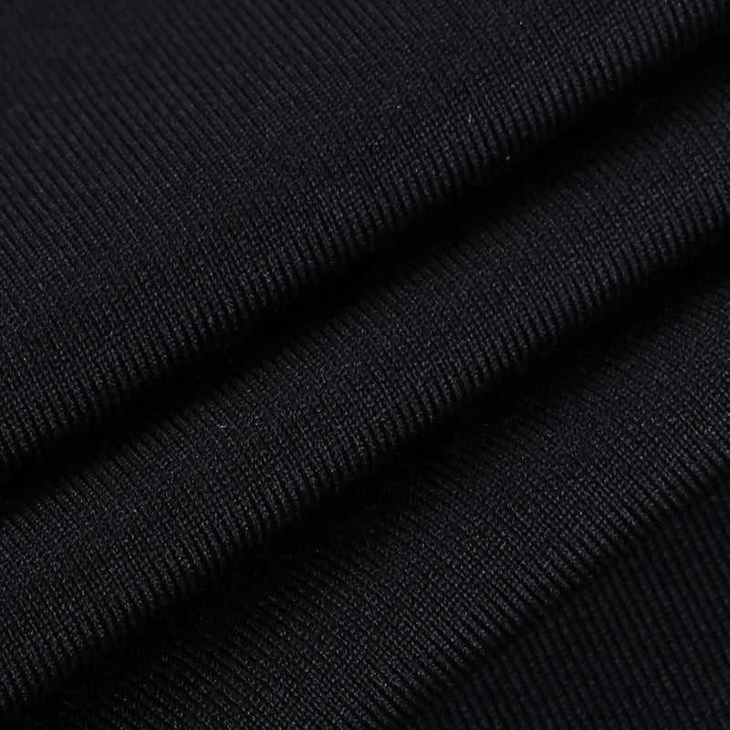 New Elegant Black Sleeveless Bandage Sexy Dress for Women Club Party Backless Tank Dresses Skinny Fashion Summer