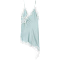 HXAO 2025 Women's Lace Asymmetric Dress Sexy Midi Slip Dress Chic Sleeveless Backless Vestido Luxury Women's Elegant Party Dress