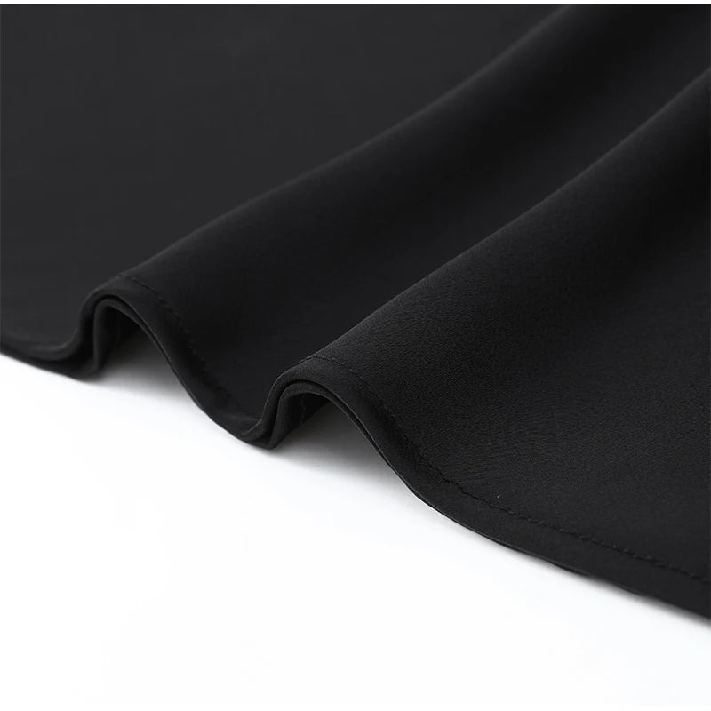 Solid Pleated Sling Dress Square Neck Sleeveless Off-shoulder Waist Cinching Slim Women Dresses Fashion Evening Party Gowns 2025
