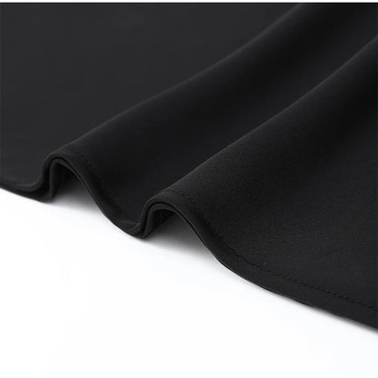 Solid Pleated Sling Dress Square Neck Sleeveless Off-shoulder Waist Cinching Slim Women Dresses Fashion Evening Party Gowns 2025