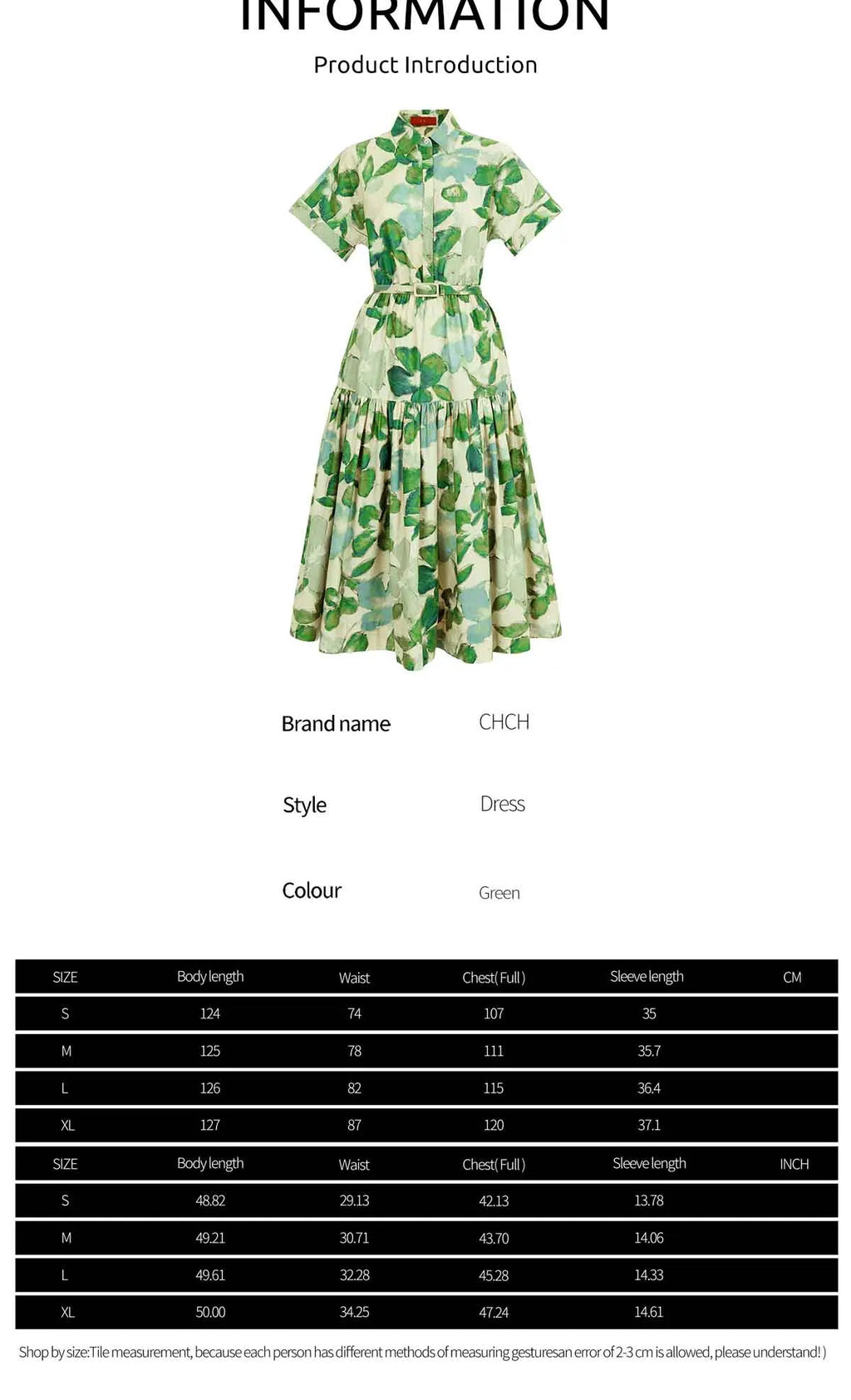 CHCH Women's Elegant Dress Hit Color Spliced Waist Cinching Elegant Dresses Women Pockets Midi Dress Office Lady Fashion