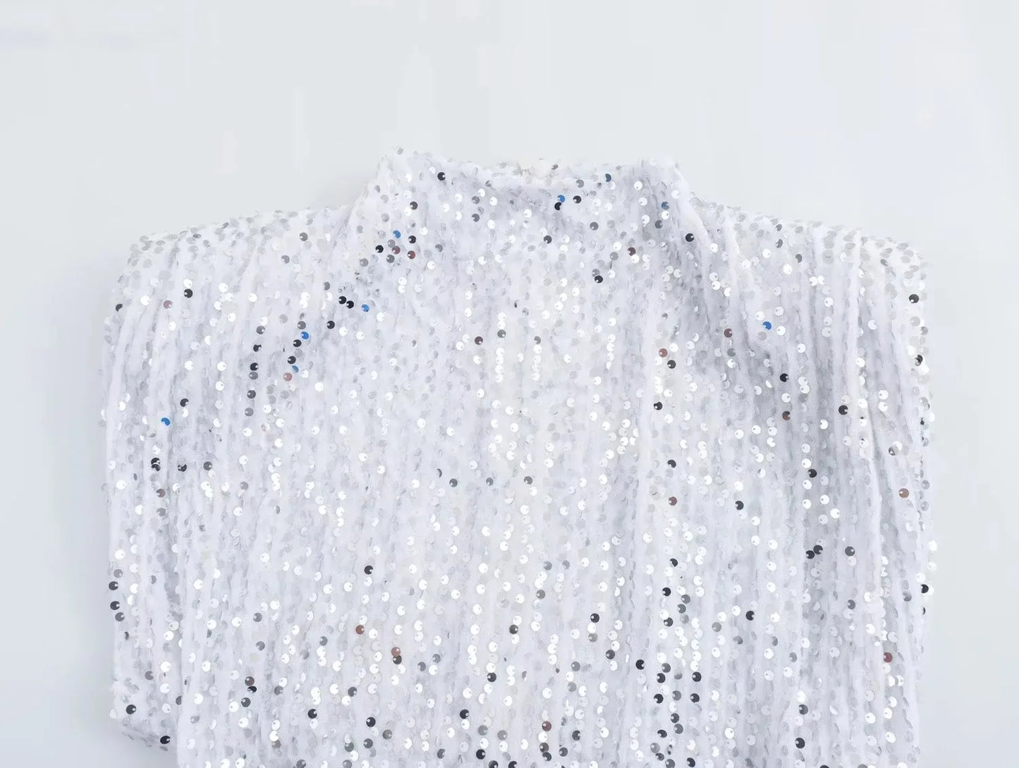 KONDALA 2026 Spring Women Sequined Party Dresses Shoulder Pad Sheath Mini Dress Sleeveless Valentine‘s Day Women Elegant Dresses