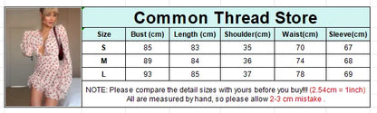 Chic Ruffle Print Slim Fit Dress Women Chic Flared sleeves V-neck Pleated Short Dresses 2026 Lady Summer Casual Daily Vestidos